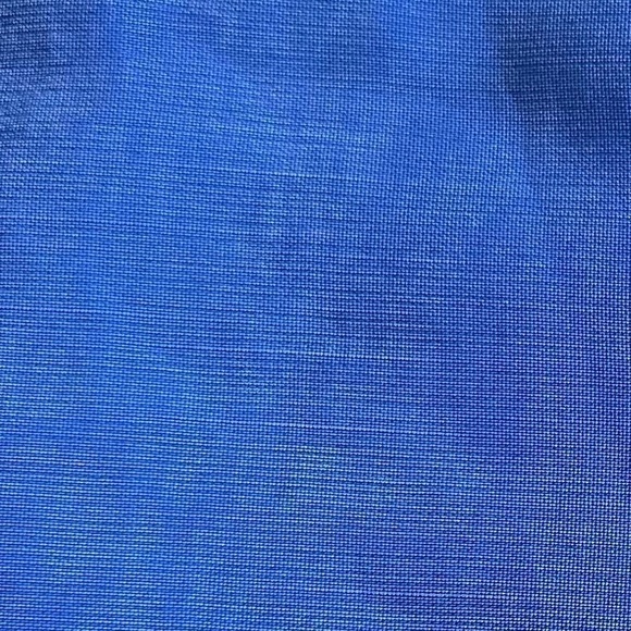 ANN TAYLOR Royal Blue Skirt Rayon Lined Midi Pencil Buttons Soft Women’s 10 - Picture 4 of 13